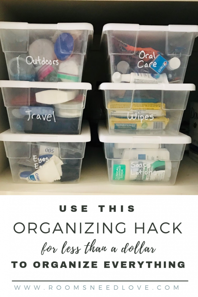 The Organizing Hack for Less Than a Dollar - Rooms Need Love