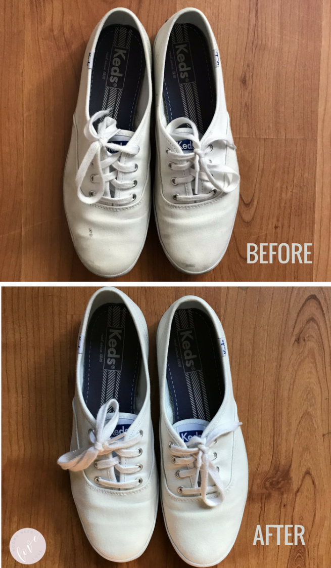 How to Clean White Canvas Shoes Rooms Need Love