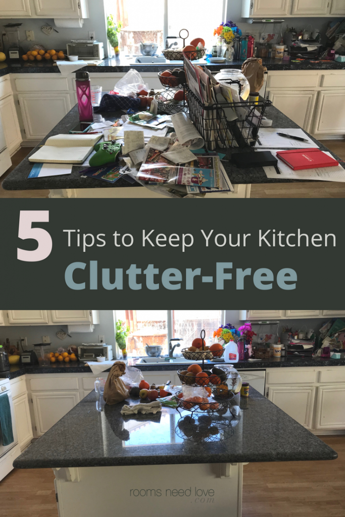 How To Turn A Cluttered Kitchen Into A Clutter-Free Space