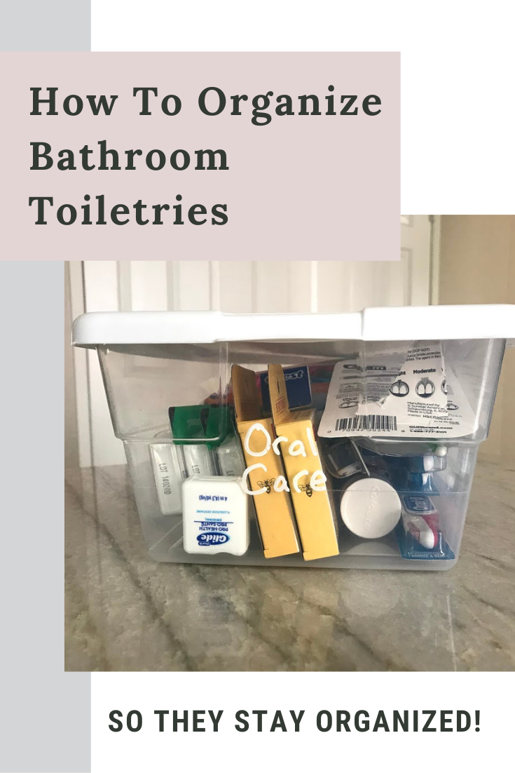 How To Organize Bathroom Toiletries So They Stay Organized - Rooms Need ...