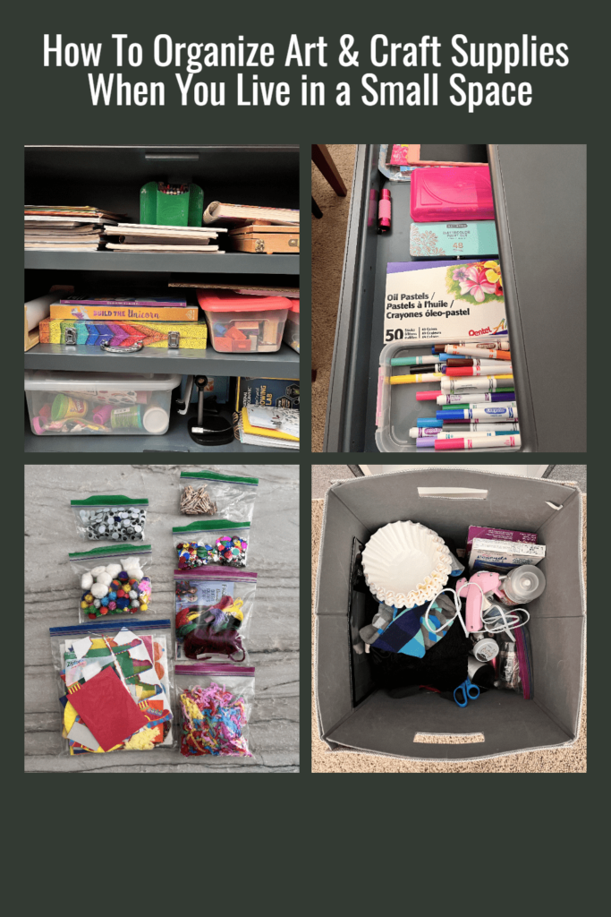 How to Organize Kids Art Supplies in a Small Space  Art supply  organization, Small space organization, Kids art supplies